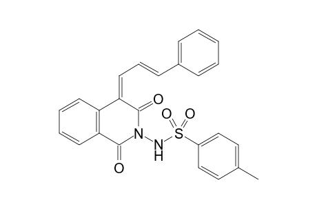 N-((Z)-1,3-Dioxo-4-((E)-3-phenylallylidene)-3,4-dihydroisoquinolin-2(1H)-yl)-4-methylbenzenesulfonamide