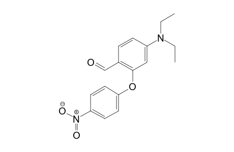 4-(Diethylamino)-2-(4-nitrophenoxy)benzaldehyde