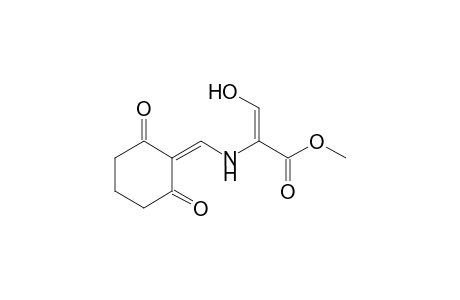 (Z)-Methyl 2-[(1,3-Dioxocyclohexane-2-ylidene)methyl]amino-3-hydroxypropenoate