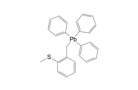 ORTHO-(METHYLTHIO)-BENZYL-TRIPHENYLLEAD