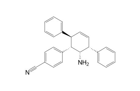 Benzonitrile, 4-(6-amino-2,5-diphenyl-3-cyclohexen-1-yl)-, (1.alpha.,2.alpha.,5.alpha.,6.beta.)-