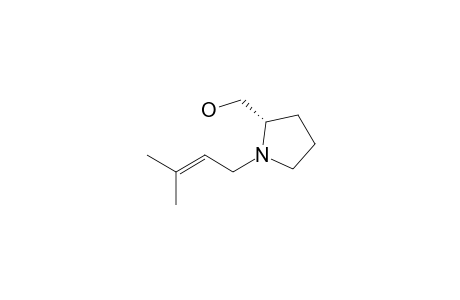 (S)-N-(3-Methyl-2-butenyl)prolinol