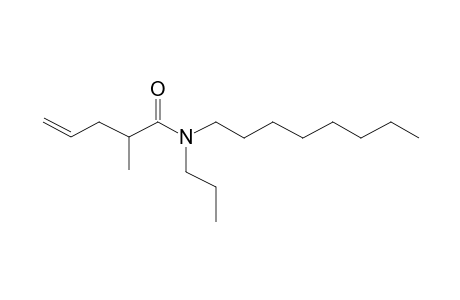 Pent-4-enoylamide, 2-methyl-N-propyl-N-octyl-