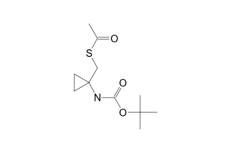 TERT.-BUTYL-N-[1-(ACETYLTHIOMETHYL)-CYCLOPROPYL]-CARBAMATE