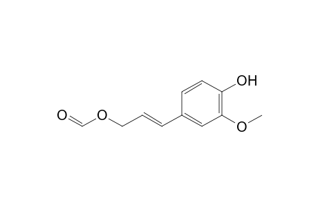 [(E)-3-(4-hydroxy-3-methoxy-phenyl)allyl] formate