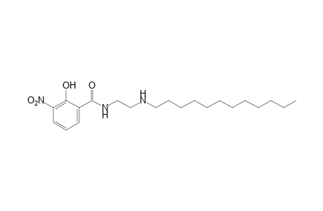 N-[2-(dodecylamino)ethyl]-3-nitrosalicylamide