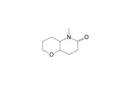 5-Methyl-hexahydro-pyrano[3,2-b]pyridin-6-one
