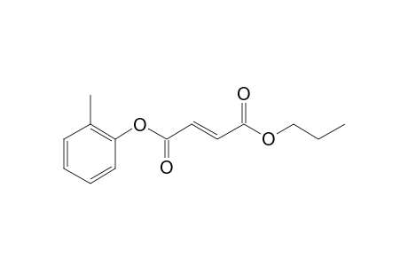 Fumaric acid, 2-methylphenyl propyl ester