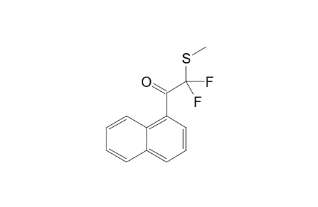 2,2-bis(fluoranyl)-2-methylsulfanyl-1-naphthalen-1-yl-ethanone