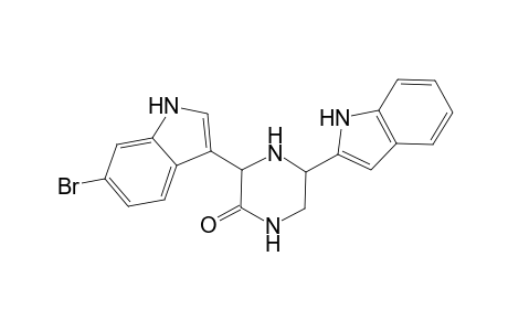 6'-Debromo-(cis)-3,4-dihydro-hamacanthin B