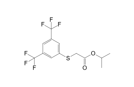 Isopropyl [3',5'-bis(trifluoromethyl)phenylthio]-acetate