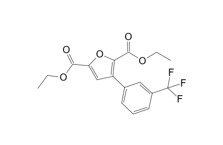 Diethyl 3-[3-(Trifluoromethyl)phenyl]furan-2,5-dicarboxylate