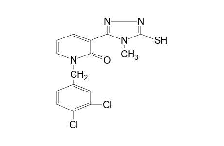 1-(3,4-DICHLOROBENZYL)-3-(5-MERCAPTO-4-METHYL-4H-1,2,4-TRIAZOL-3-YL)-2(1H)-PYRIDONE