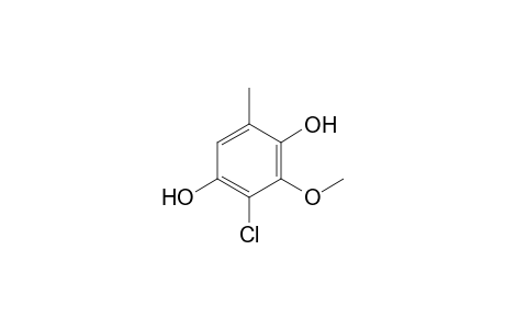 4-CHLORO-2,5-DIHYDROXY-3-METHOXYTOLUENE