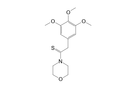 4-[(3,4,5-trimethoxyphenyl)thioacetyl]morpholine