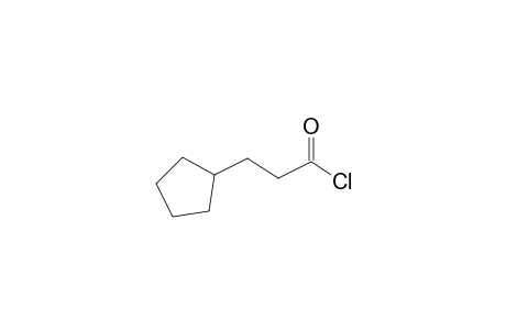 3-cyclopentanepropionyl chloride