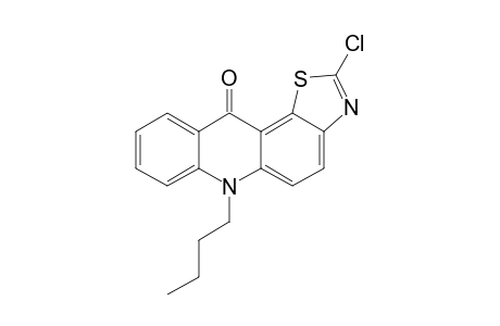 6-BUTYL-2-CHLOROTHIAZOLO-[5,4-A]-ACRIDIN-11(6H)-ONE