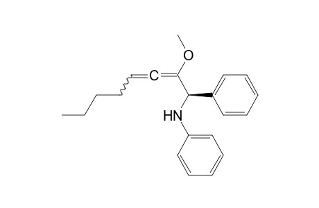 (1R)-N-(2-Methoxy-1-phenylocta-2,3-dien-1-yl)aniline