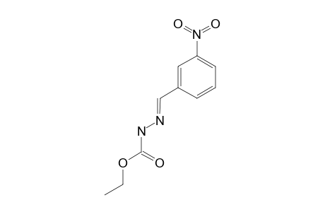 3-(m-nitrobenzylidene)carbazic acid, ethyl ester