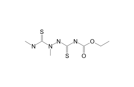 Ethyl N-[[methyl(methylcarbamothioyl)amino]carbamothioyl]carbamate