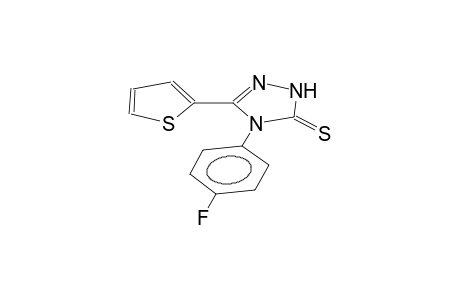 3-(2-thienyl)-4-(4-fluorophenyl)-4,5-dihydro-1H-1,2,4-triazol-5-thione