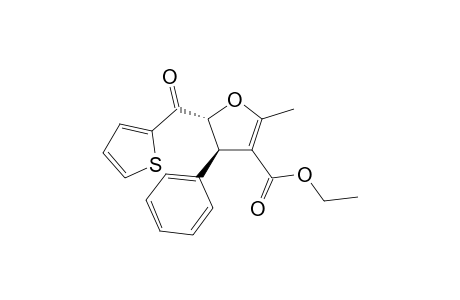 trans-2-Methyl-4-phenyl-5-(thiophene-2-carbonyl)-4,5-dihydrofuran-3-carbxylica cid ethyl ester