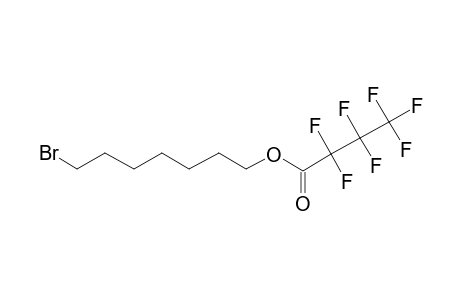 7-Bromo-1-heptanol, heptafluorobutyrate