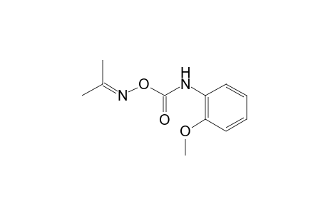 acetone, O-[(o-methoxyphenyl)carbamoyl]oxime