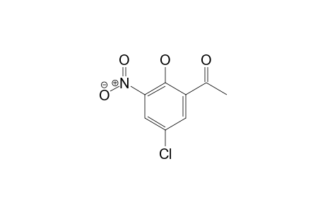 1-(5-chloro-2-hydroxy-3-nitrophenyl)ethanone