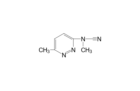 N,6-dimethyl-3-pyridazinecarbamonitrile