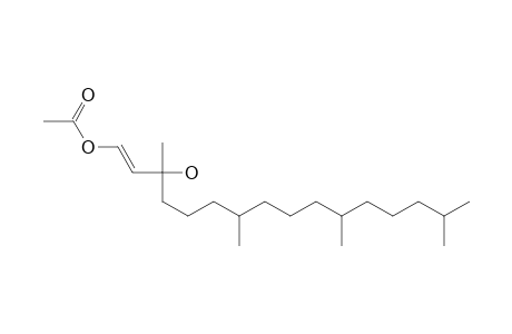 (E)-3-Hydroxy-3,7,11,15-tetramethyl-1-hexadecenyl acetate