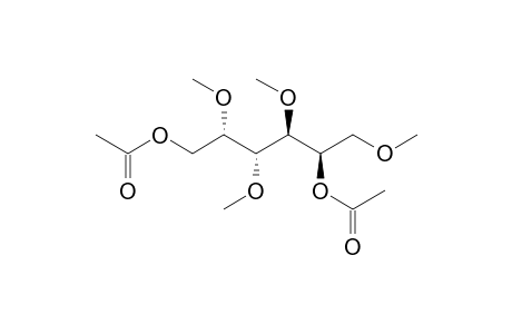 1,5-Di[O-Acetyl]-2,3,4,6-tetra(O-methyl)-galactitol