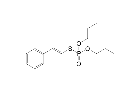 [(E)-2-(dipropoxyphosphorylthio)ethenyl]benzene