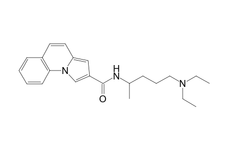 N-[5-(Diethylamino)pentan-2-yl]pyrrolo[1,2-a]quinoline-2-carboxamide