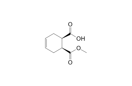 (1R,6S)-6-carbomethoxycyclohex-3-ene-1-carboxylic acid