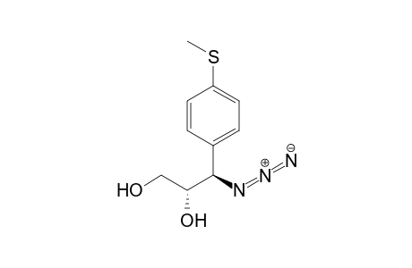 (2S,3R)-3-azido-3-(4-methylsulfanylphenyl)propane-1,2-diol