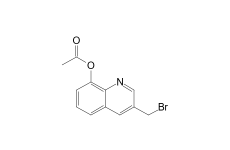 8-Acetoxy-3-(bromomethyl)quinoline