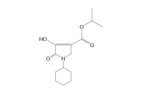 1-cyclohexyl-4-hydroxy-5-oxo-3-pyrroline-3-carboxylic acid, isopropyl ester