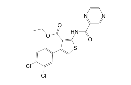 ethyl 4-(3,4-dichlorophenyl)-2-[(2-pyrazinylcarbonyl)amino]-3-thiophenecarboxylate