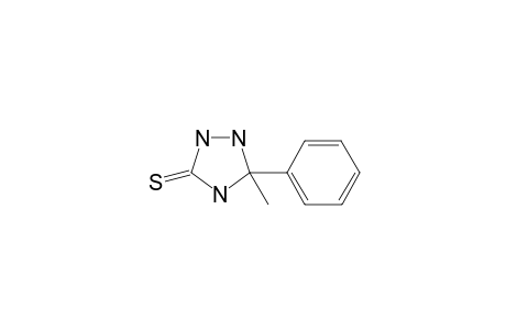 2-Methyl-2-phenyl-s-[1,3,4]triazolinodine-5-thione