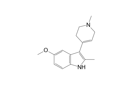 5-methoxy-2-methyl-3-(1-methyl-1,2,3,6-tetrahydro-4-pyridyl)indole