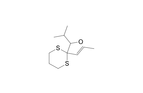 1,3-Dithiane-2-methanol, .alpha.-(1-methylethyl)-2-(1-propenyl)-, (E)-