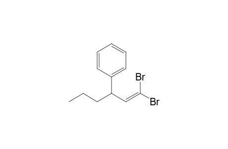 1,1-Dibromo-3-phenylhexene
