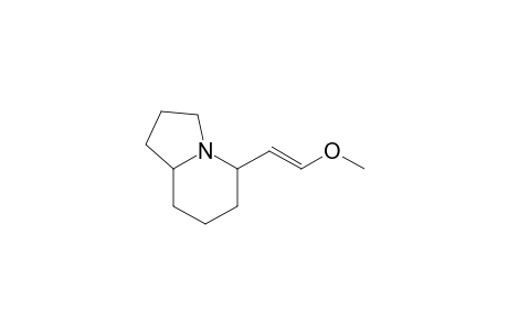 5-(2'-Methoxyethenyl)octahydroyindolizine