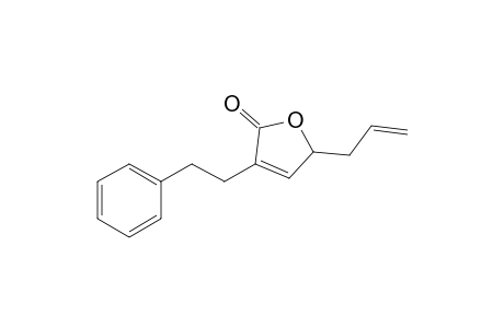 5-Allyl-3-(2-phenyl-ethyl)-5H-furan-2-one