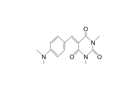 2,4,6(1H,3H,5H)-pyrimidinetrione, 5-[[4-(dimethylamino)phenyl]methylene]-1,3-dimethyl-