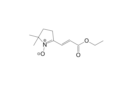 3-(5,5-Dimethyl-1-oxide-4,5-dihydro-3H-pyrrol-2-yl)acrylic acid ethyl ester