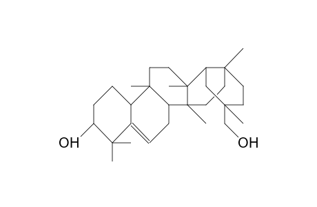 3.beta.,29-Dihydroxy-glutin-5-ene