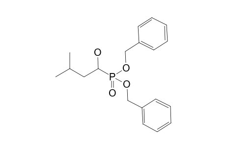 (1-Hydroxy-3-methyl-butyl)-phosphonic acid dibenzyl ester