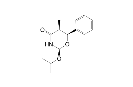 (2R,5S,6S)-2-Isopropoxy-5-methyl-6-phenyl-[1,3]oxazinan-4-one